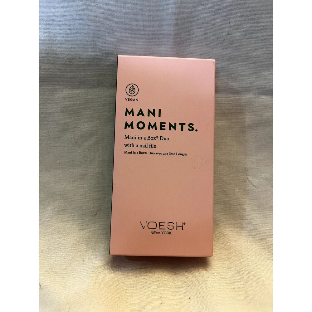 Voesh Mani Moments Mani in a Box Duo With a Nail File New in Box